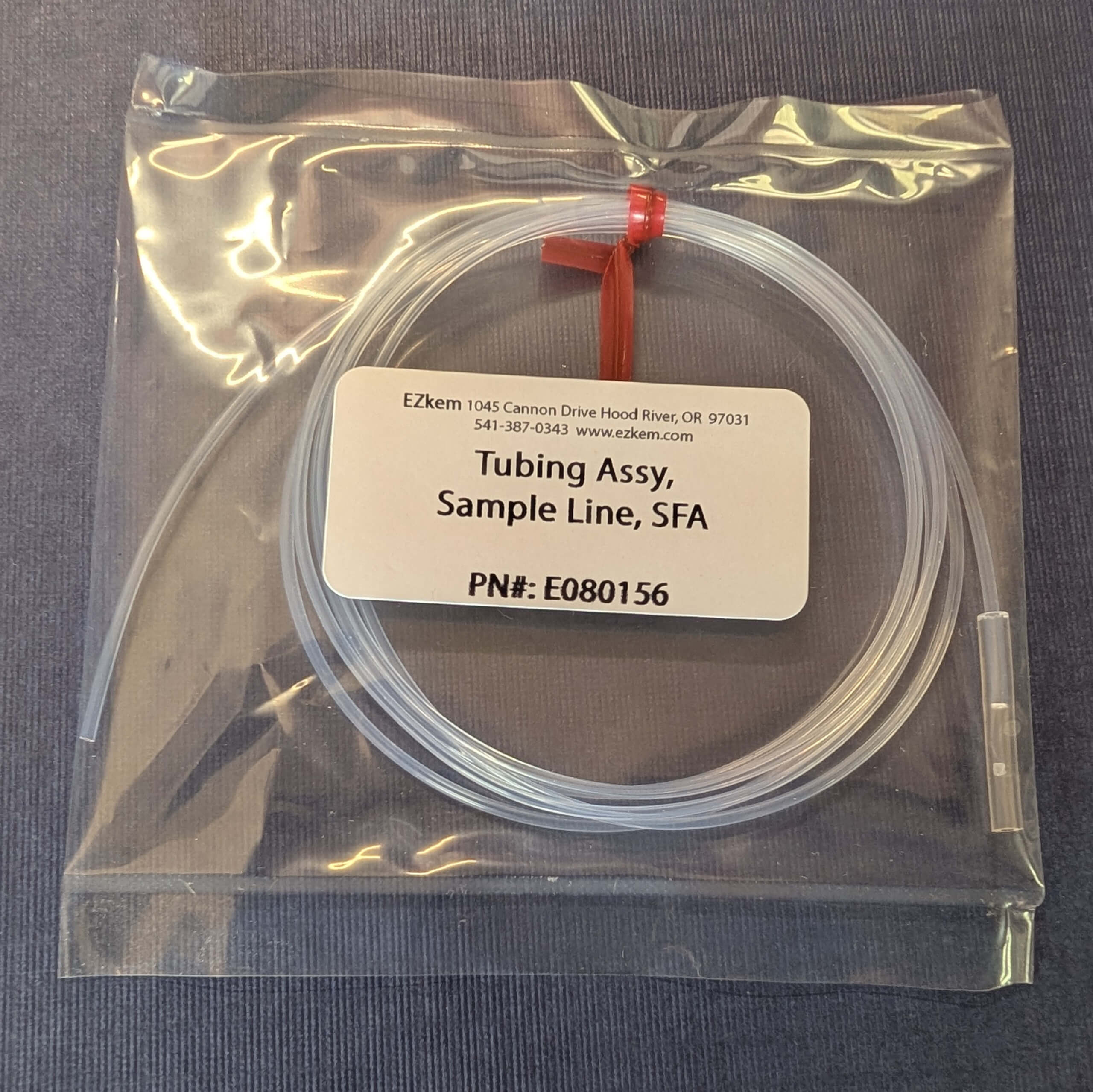 Tubing, Assembly, Sample Line, Single Channel, Teflon,SFA