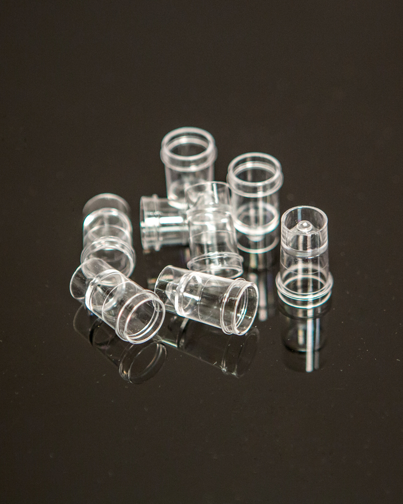 popokk 50 pcs 7 ML Plastic Vials with Lids Sample Bottles Vial Plastic  Vials with Caps Plastic Vials for Small Items